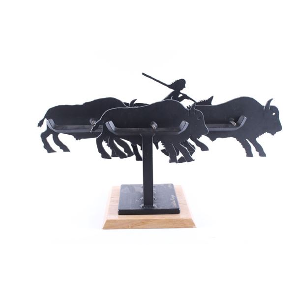 Charles Ringer (1948) Steel Kinetic Sculpture 1987