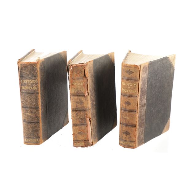 A History of Montana by H.F. Sanders 1st Ed. 1913