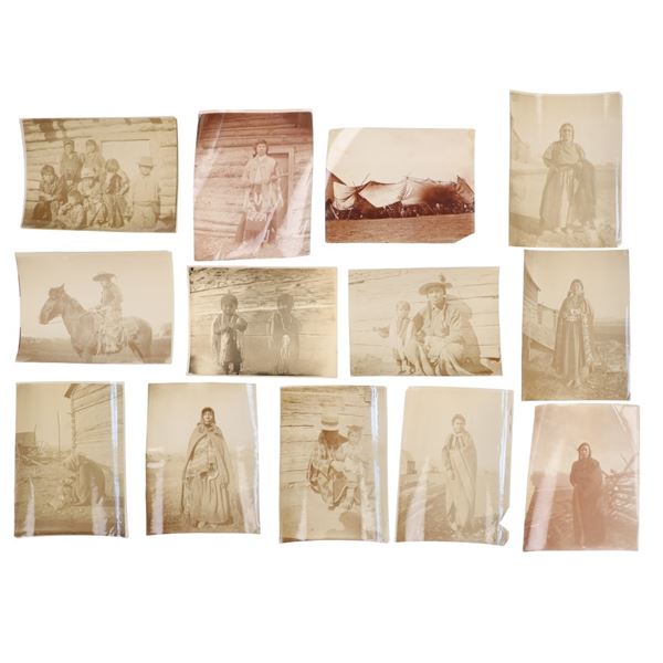 Flathead Nation Native American Photographs c1910-