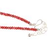 Image 11 : Orange & Red Jasper Polygonal Sphere Necklaces