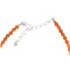 Image 3 : Orange & Red Jasper Polygonal Sphere Necklaces