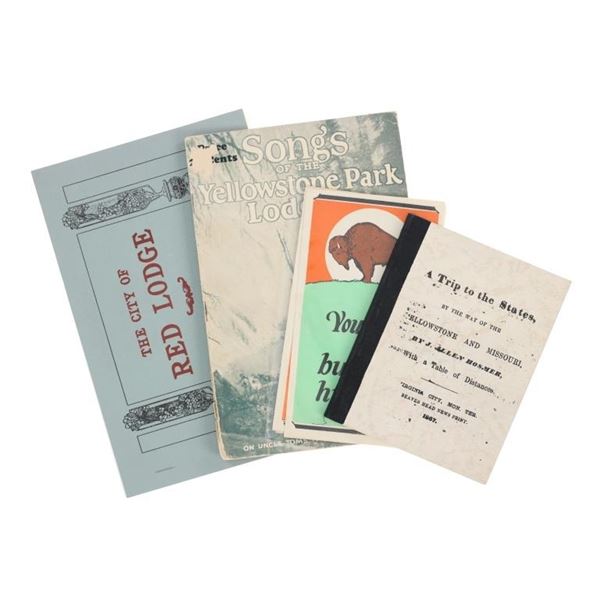 Montana & Yellowstone Park Ephemera Booklets