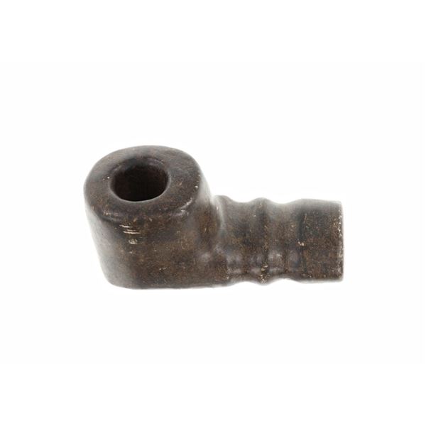 Cherokee Hand Carved Steatite Pipe Mid/Late 1800s