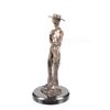 Image 5 : Dennis Harrington Bronze, "Cowboy Study" Signed