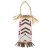 Image 1 : Plains Strike-A-Lite Beaded Hide Bag 20th C.