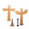 Image 20 : First Nations Pachena Indians Carved Totems c1980s
