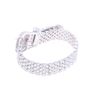 Image 11 : CW Collection Sterling Silver Belt Bracelet & Ring