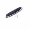 Image 4 : Navajo/ Dine Begaye Sterling Silver & Jet Ring