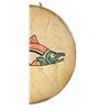 Image 3 : Pacific Northwest Polychrome Salmon Drum c. 1960s