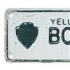 Image 2 : C. 1930- Yellowstone National Park Boundary Sign
