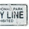 Image 4 : C. 1930- Yellowstone National Park Boundary Sign