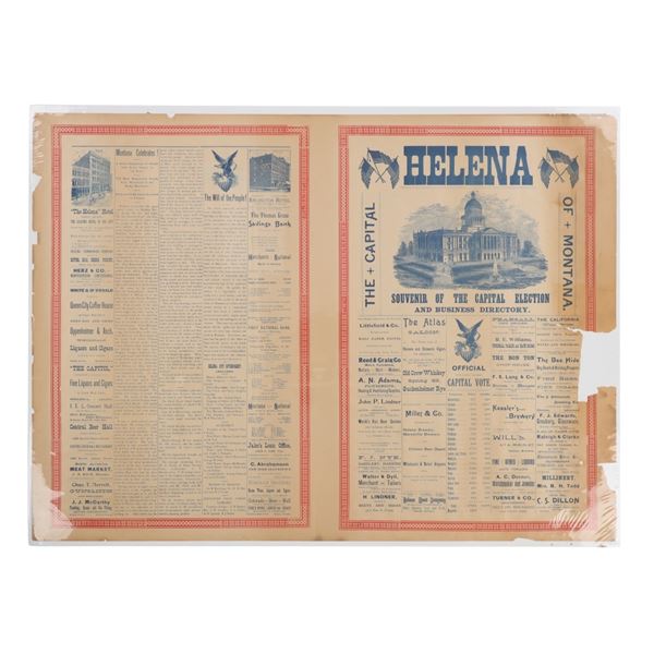 Helena Capital Election Business Directory Poster