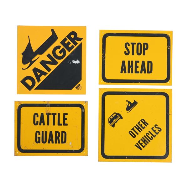 Montana Aluminum & Tin Road Sign Collection