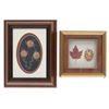 Image 1 : Framed Ukrainian Pysanky & Fish Scale Art (2)