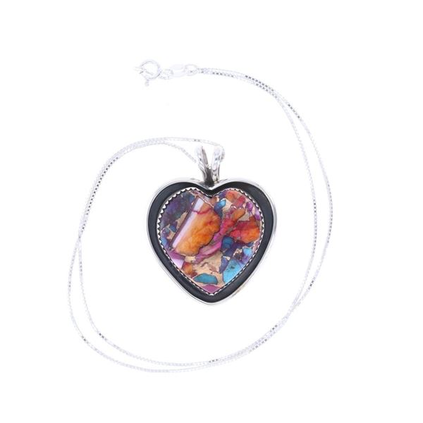 Navajo Herbert Tsosie Mojave Turquoise Necklace