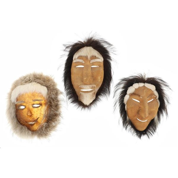 Inuit First Nation Inuvik Northwest Terr. Masks