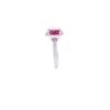 Image 6 : 3.00ct Ruby & VS2 Diamond 14k White Gold Ring
