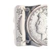 Image 2 : Bell Trading Post Nickel Silver Morgan Belt Buckle