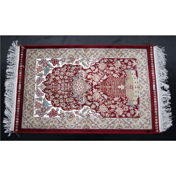 Hereke Turkish Fine Silk Runner Rug