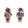 Image 1 : Inuit Eskimo Native American Dolls Mid/Late 1900s