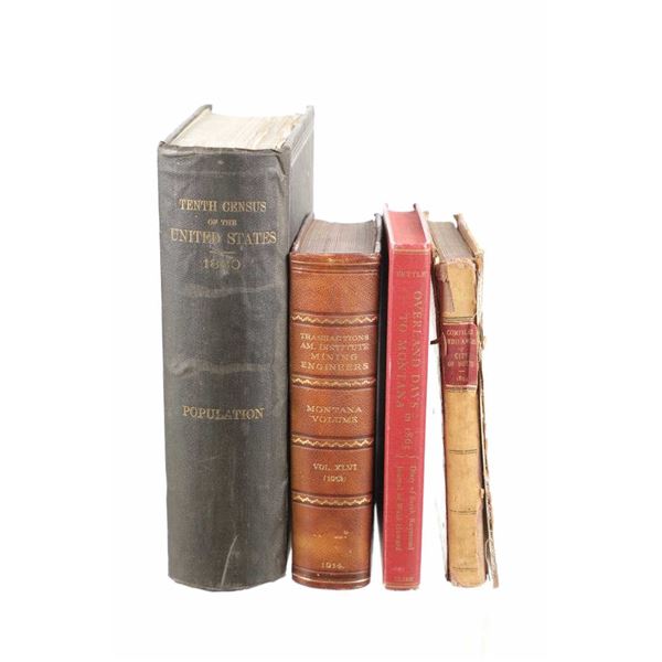 Montana / Western History Books 1880-1971 (4)