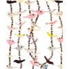 Image 5 : Zuni Triple Strand Bird Fetish Necklace