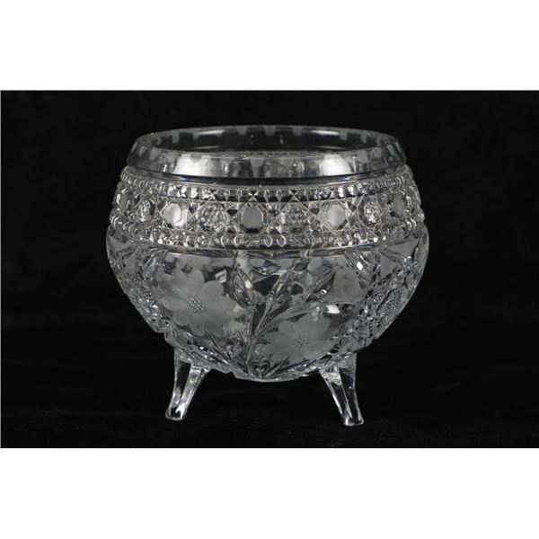 EAPG McKee Glass Company Pressed Glass Bowl