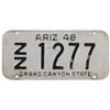 Image 2 : Minnesota & Arizona License Plates c. 1939-1948