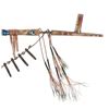 Image 2 : Jay Tschudy Native American Peace Pipe Metal Art