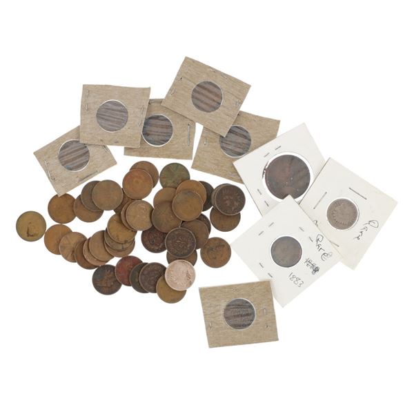 United States Wheat & Indian Head Coins 1842-1958