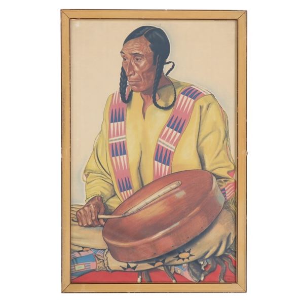 Winold Reiss Great Northern RR Calling First 1940