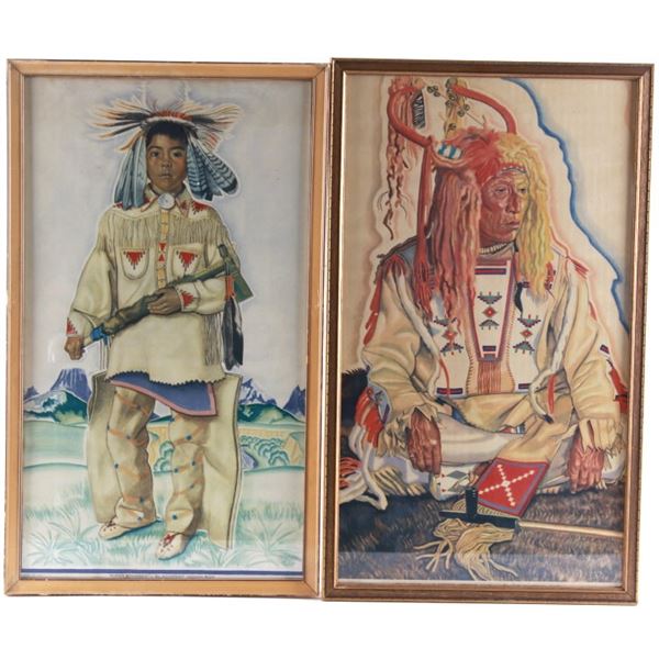 W. Reiss Great Northern RR Calendar Toppers (2)