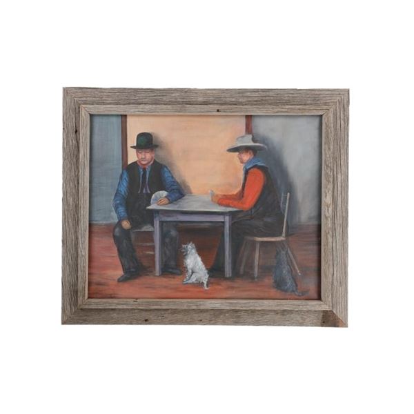 A.J. Zwight (1911-) Original Framed Painting