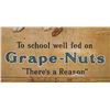 Image 10 : Grape-Nut Cereal Tin Advertisement 1910-20s