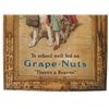 Image 3 : Grape-Nut Cereal Tin Advertisement 1910-20s