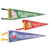 Image 4 : MT, WY & Yellowstone Nat'l Park Pennant Flags (14)