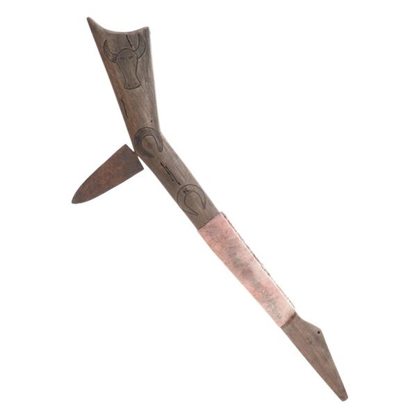 Plains Style Gunstock Spontoon War Club