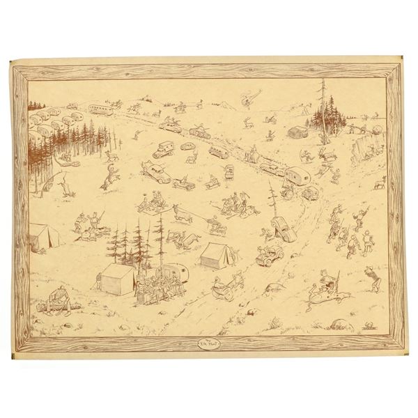 "The Elk Hunt" By Hanson Forestry Advertisement