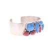 Image 3 : Navajo J. Linkin Sterling & Turquoise Bracelet