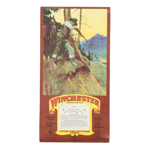 Winchester Collectors Calendar Great Falls MT 1999