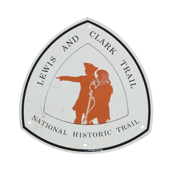 Lewis and Clark National Historic Trail Sign