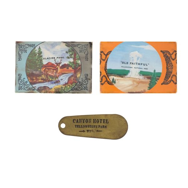 Yellowstone / Glacier Mirrors & Hotel Key Tag