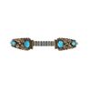 Image 3 : Sterling Turquoise Watchband and Turquoise Choker