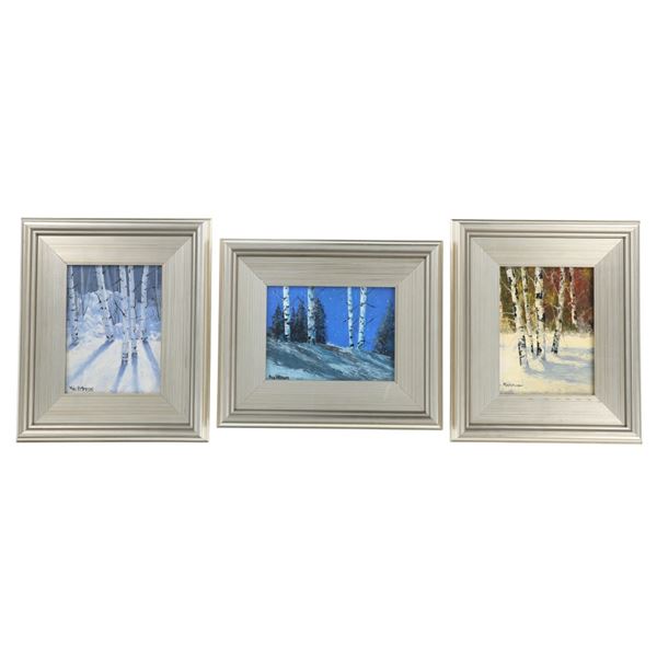 Mike Patterson b.1953 Winter Aspen Collection