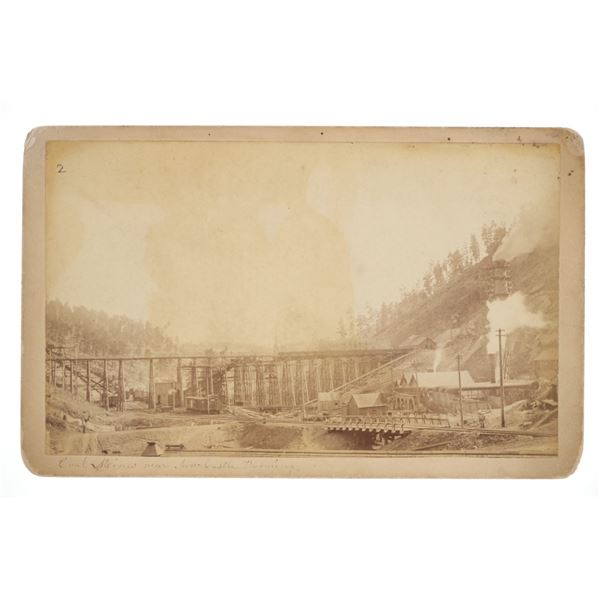 Sundance, Wyoming L.B Miller Boudoir Card c. 1870s