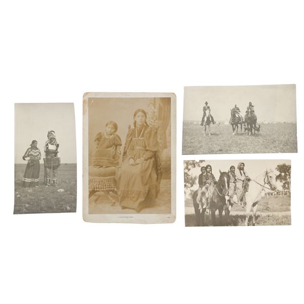 Native American Cabinet Card & Photos 1900-11 (4)