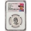 Image 1 : 2023P Australia $100 Kangaroo 1oz Platinum Coin NGC MS70 First Releases