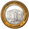 Image 1 : .999 Fine Silver Aladdin Resort & Casino Las Vegas $10 Limited Edition Gaming Token