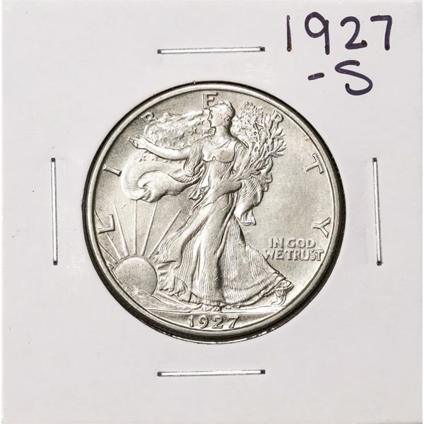 1927-S Walking Liberty Half Dollar Coin