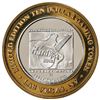 Image 2 : .999 Silver Hard Rock Hotel Las Vegas, Nevada $10 Casino Limited Edition Gaming Token